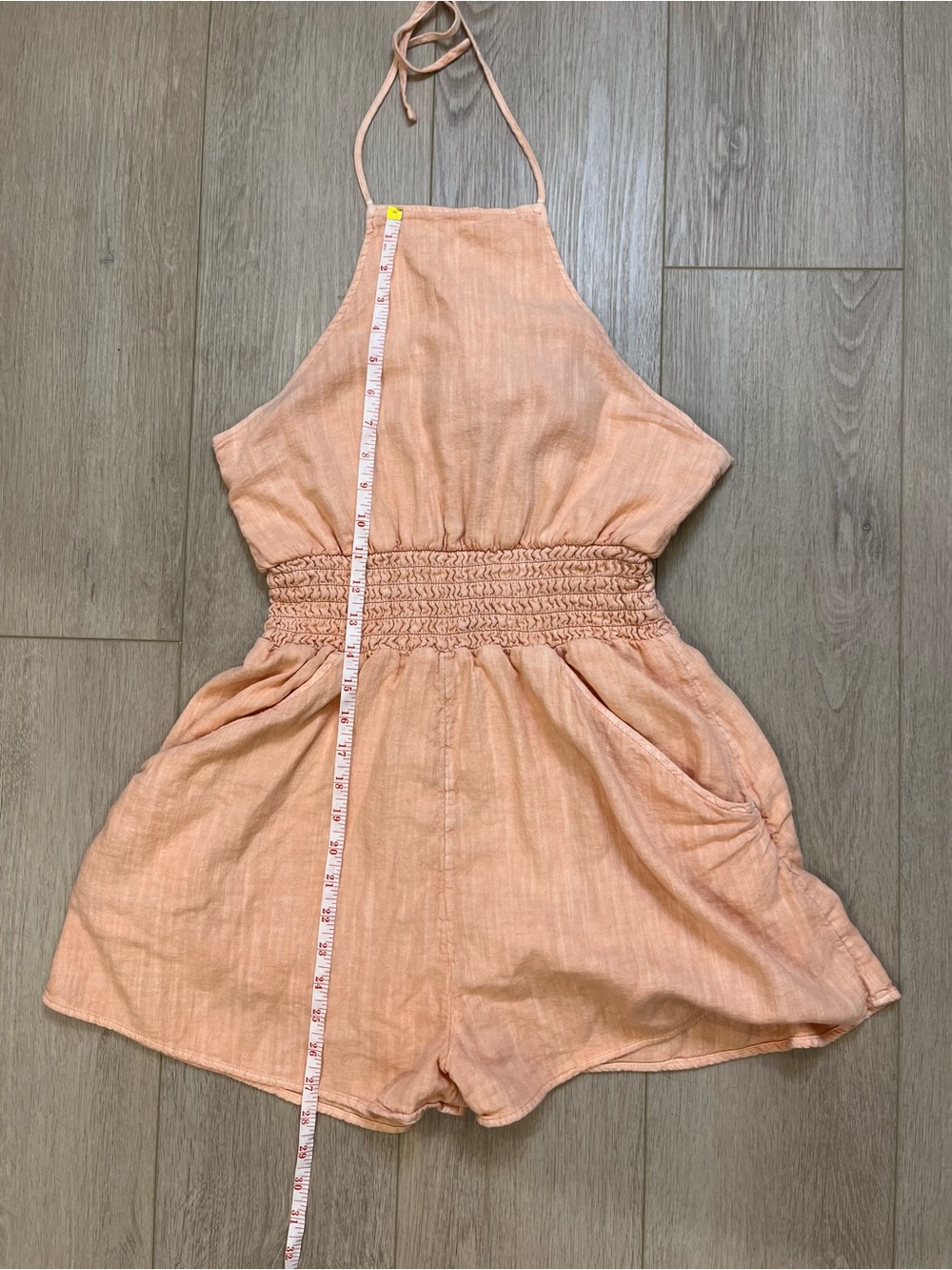 AMERICAN EAGLE Halter Romper in Peach - FREE SHIPPING on Bundles $95+ - Picture 12 of 16